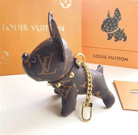 louis vuitton puppy charm|Louis Vuitton keychain wallet.